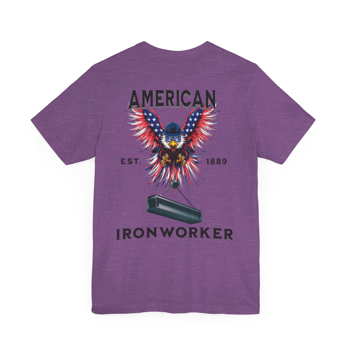 American Eagle Ironworkers T-Shirt - Established 1889