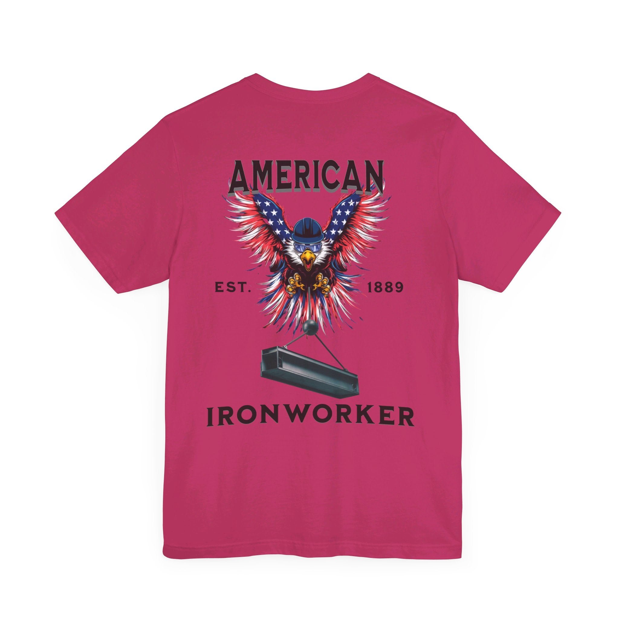 American Eagle Ironworkers T-Shirt - Established 1889