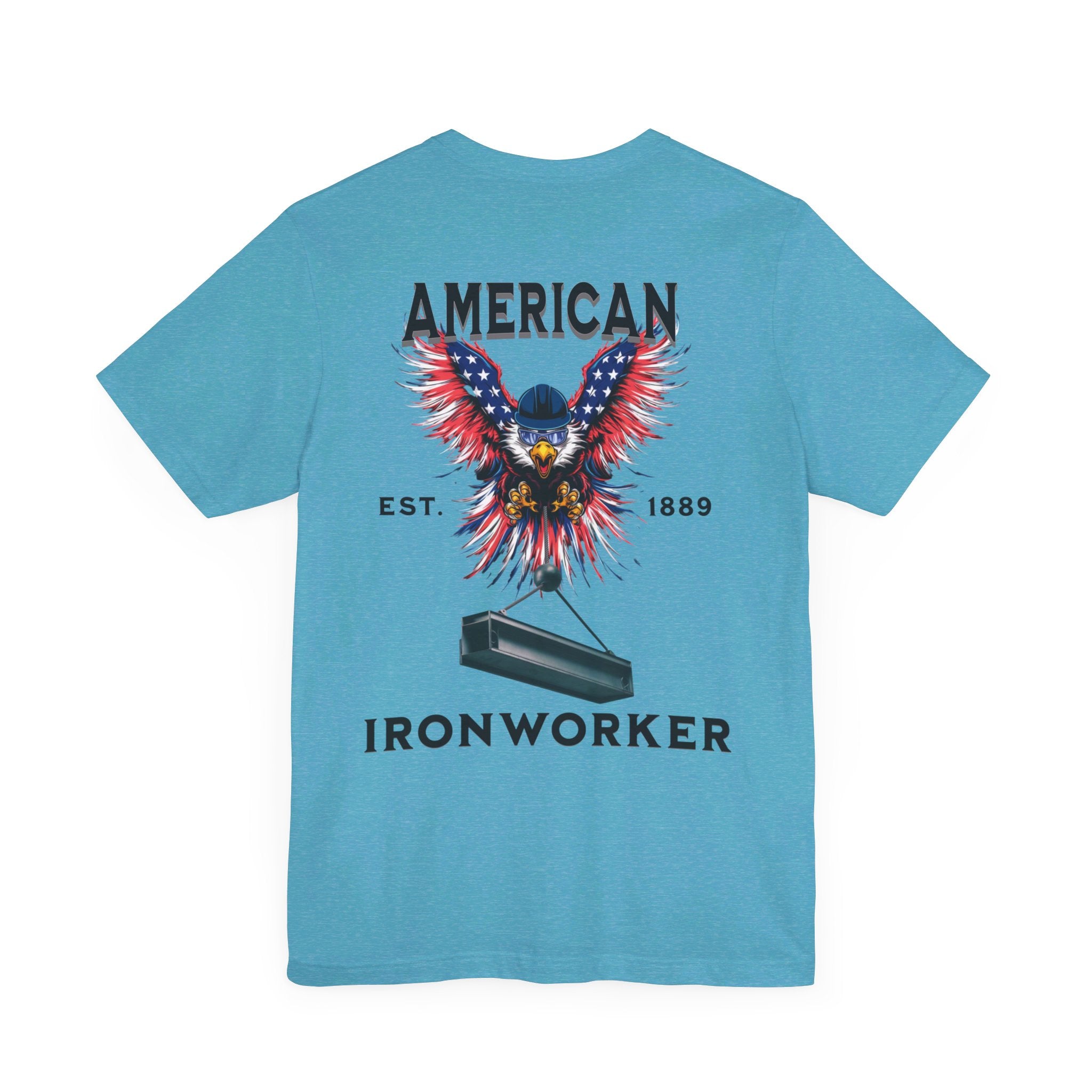 American Eagle Ironworkers T-Shirt - Established 1889