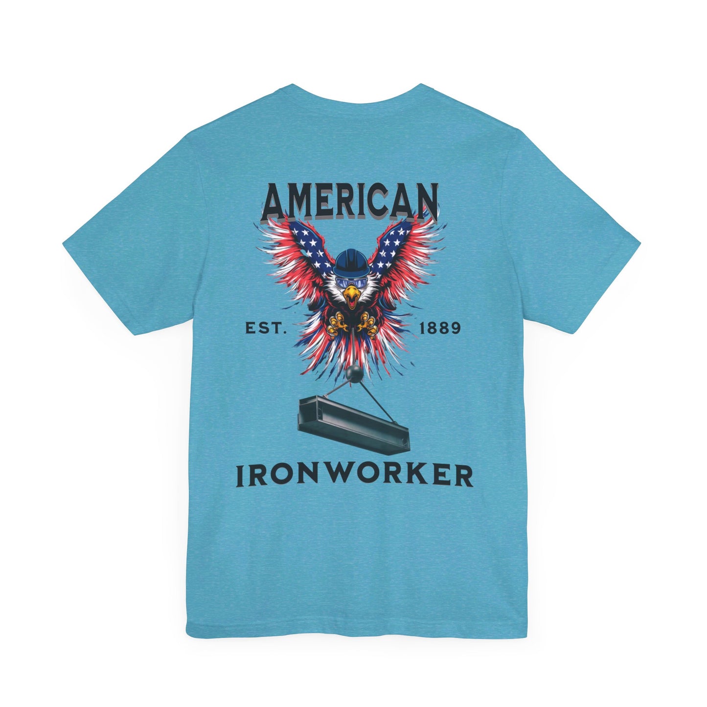 American Eagle Ironworkers T-Shirt - Established 1889