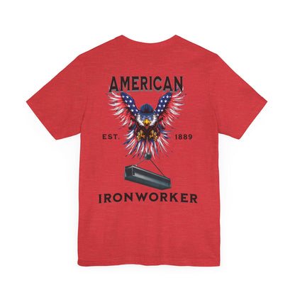 American Eagle Ironworkers T-Shirt - Established 1889