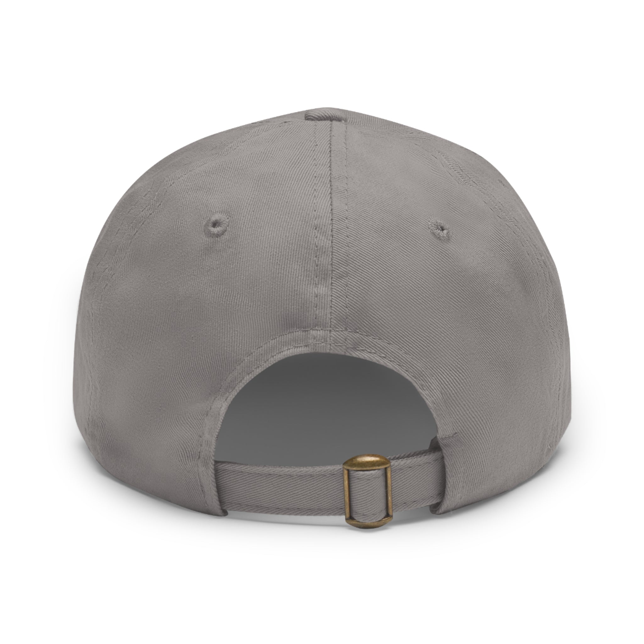 Printify Hats Dad Hat with Leather Patch (Rectangle)