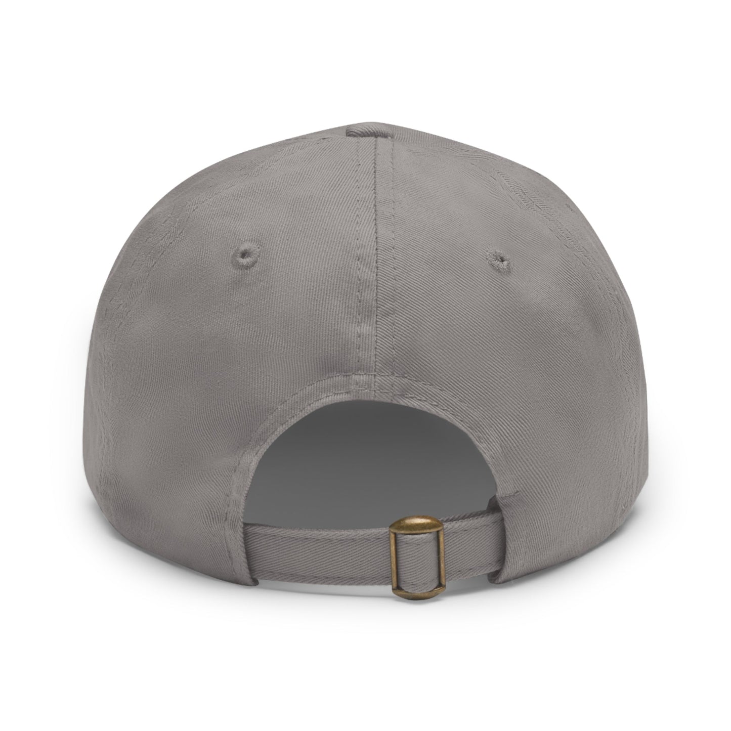 Printify Hats Dad Hat with Leather Patch (Rectangle)