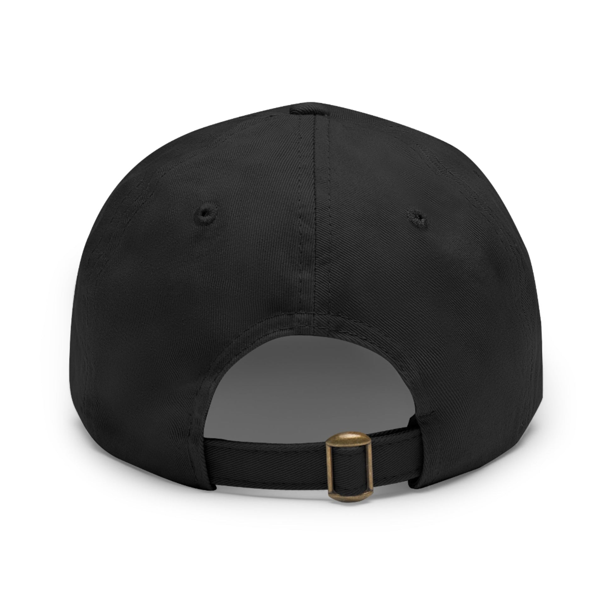 Printify Hats Dad Hat with Leather Patch (Rectangle)