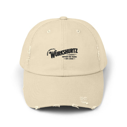 Printify Hats Stone / One size WurkShurtz Distressed Ball Cap