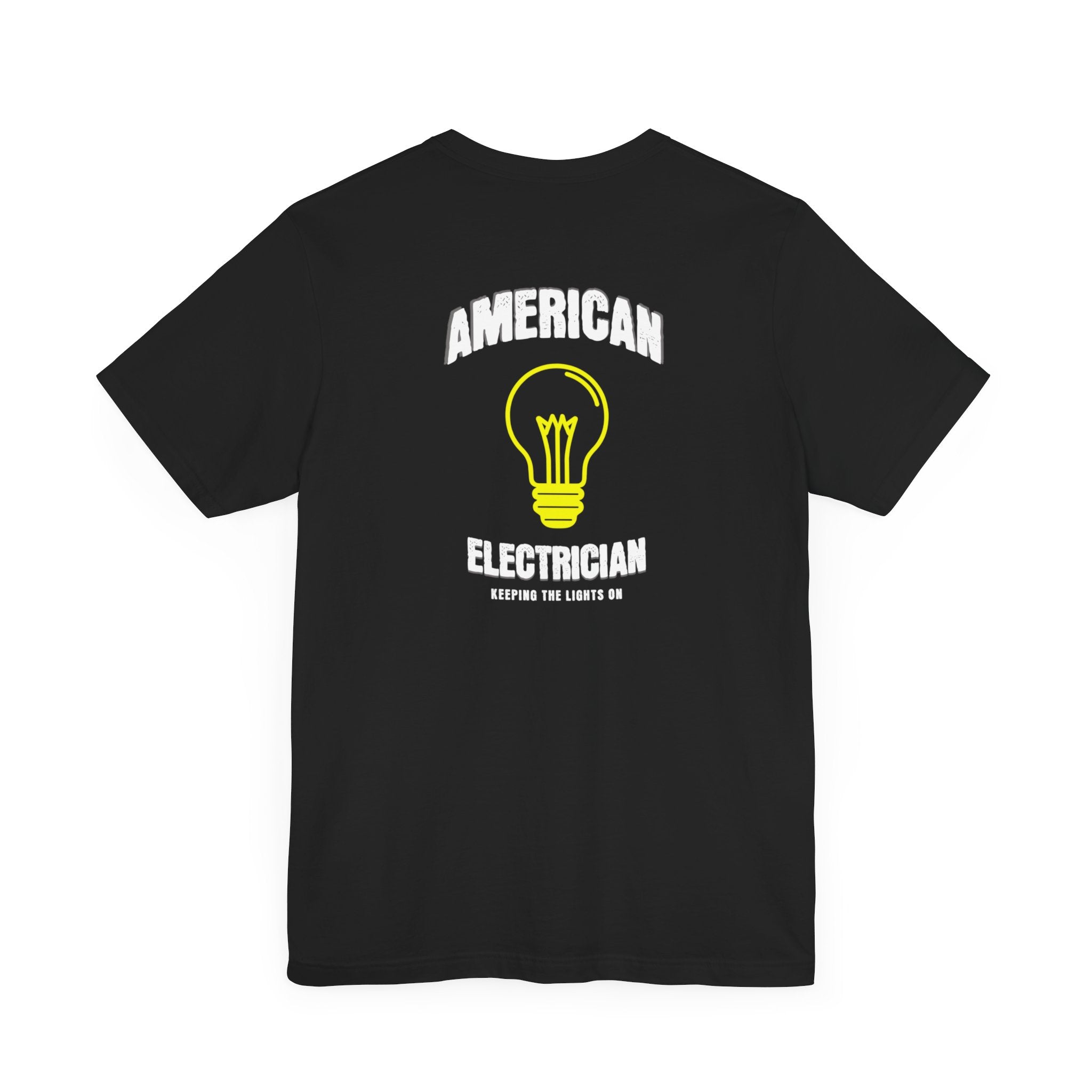 Printify T-Shirt Black / S American Electrician T-shirt