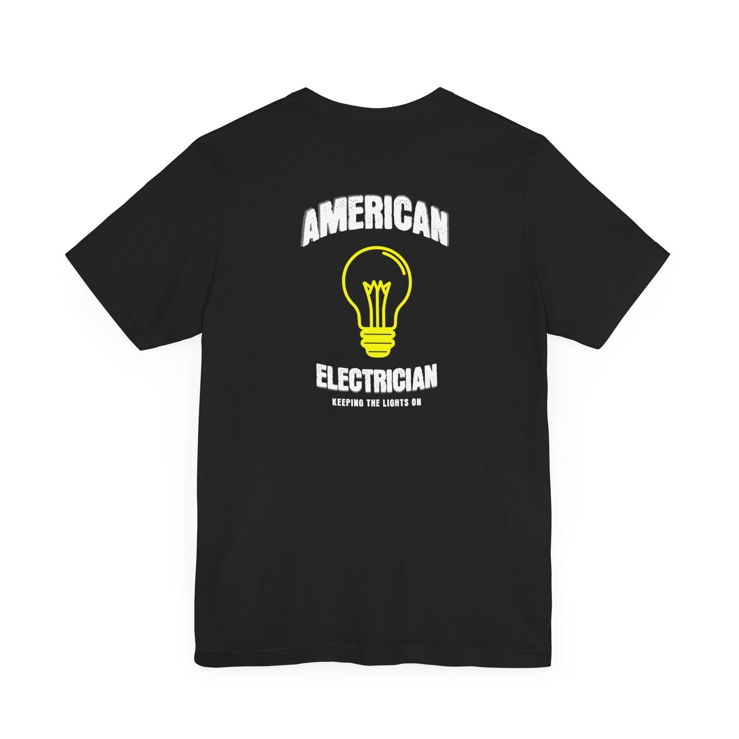 Printify T-Shirt Black / S American Electrician T-shirt