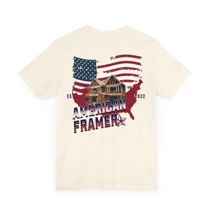 Printify T-Shirt Natural / S American Framer