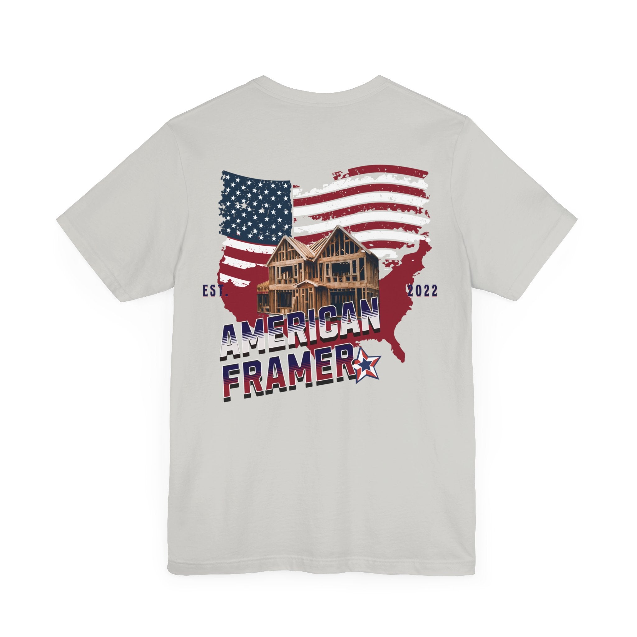 Printify T-Shirt Silver / S American Framer