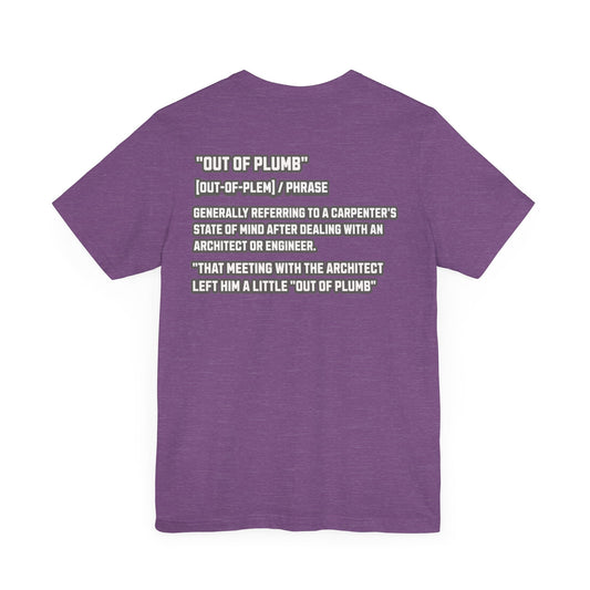 Printify T-Shirt Heather Team Purple / S Carpenter Phrase