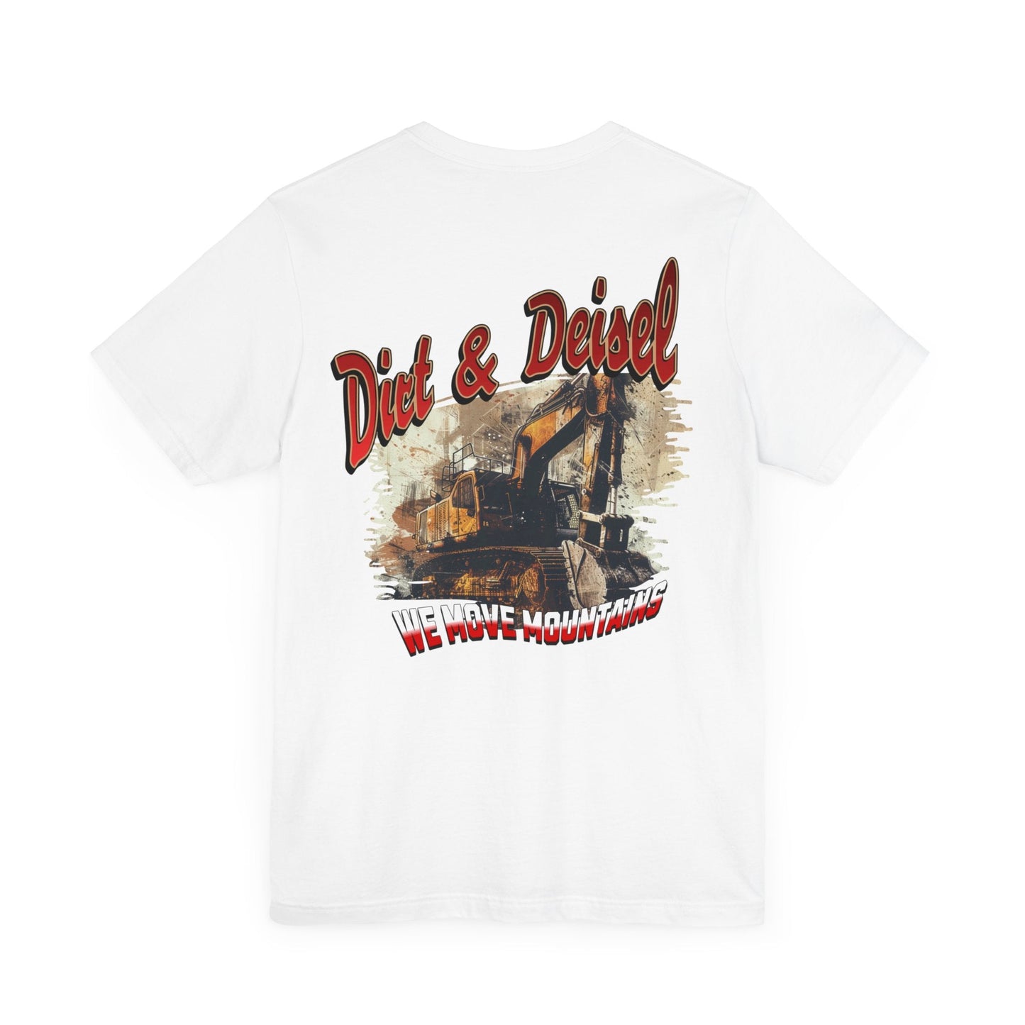 Printify T-Shirt White / S Dirt & Deisel T-shirt