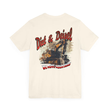 Printify T-Shirt Natural / S Dirt & Deisel T-shirt