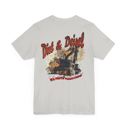 Printify T-Shirt Silver / S Dirt & Deisel T-shirt