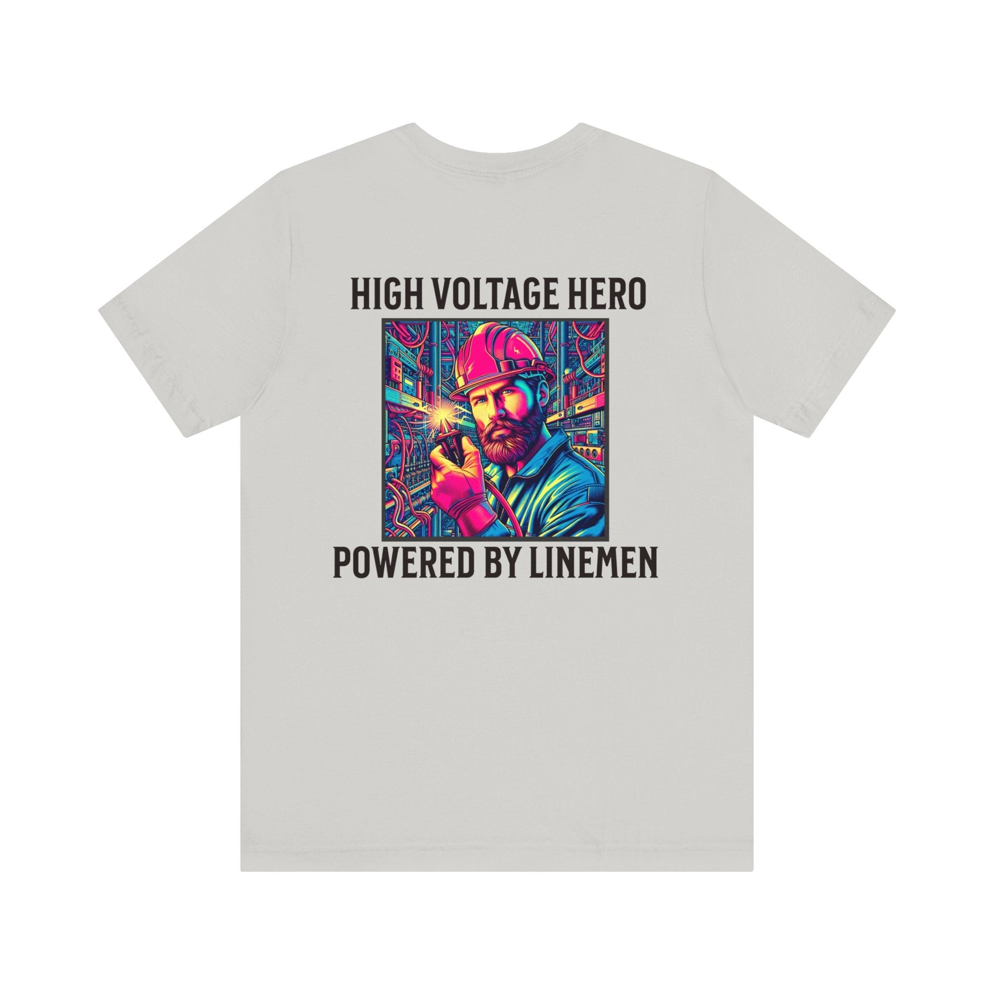 Printify T-Shirt High Voltage Hero T-shirt