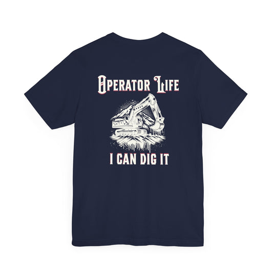 Printify T-Shirt Navy / S I Can Dig It T-shirt