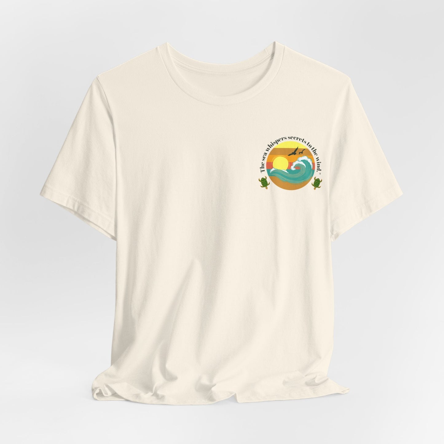 Printify T-Shirt Natural / S The Sea Whispers