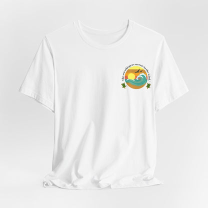 Printify T-Shirt White / S The Sea Whispers