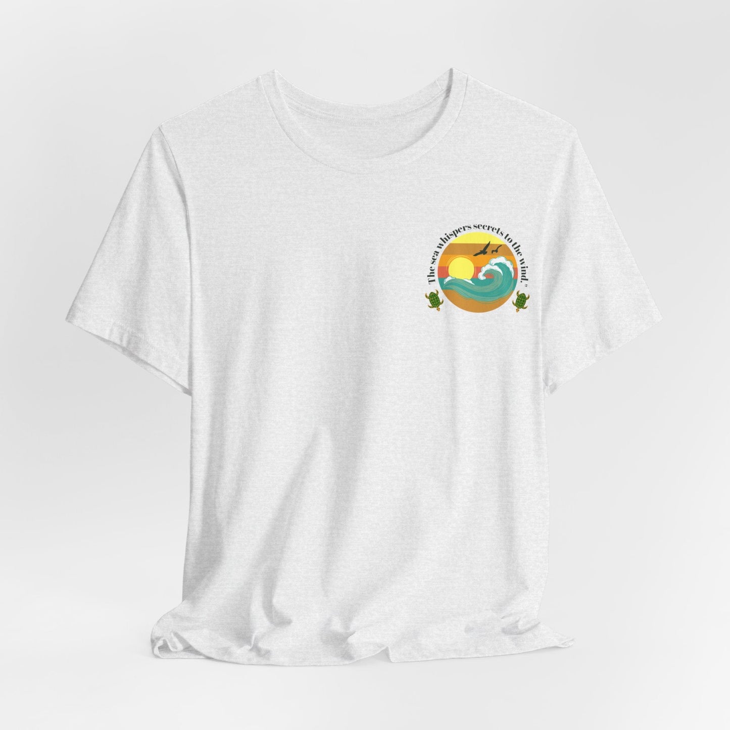 Printify T-Shirt Ash / S The Sea Whispers