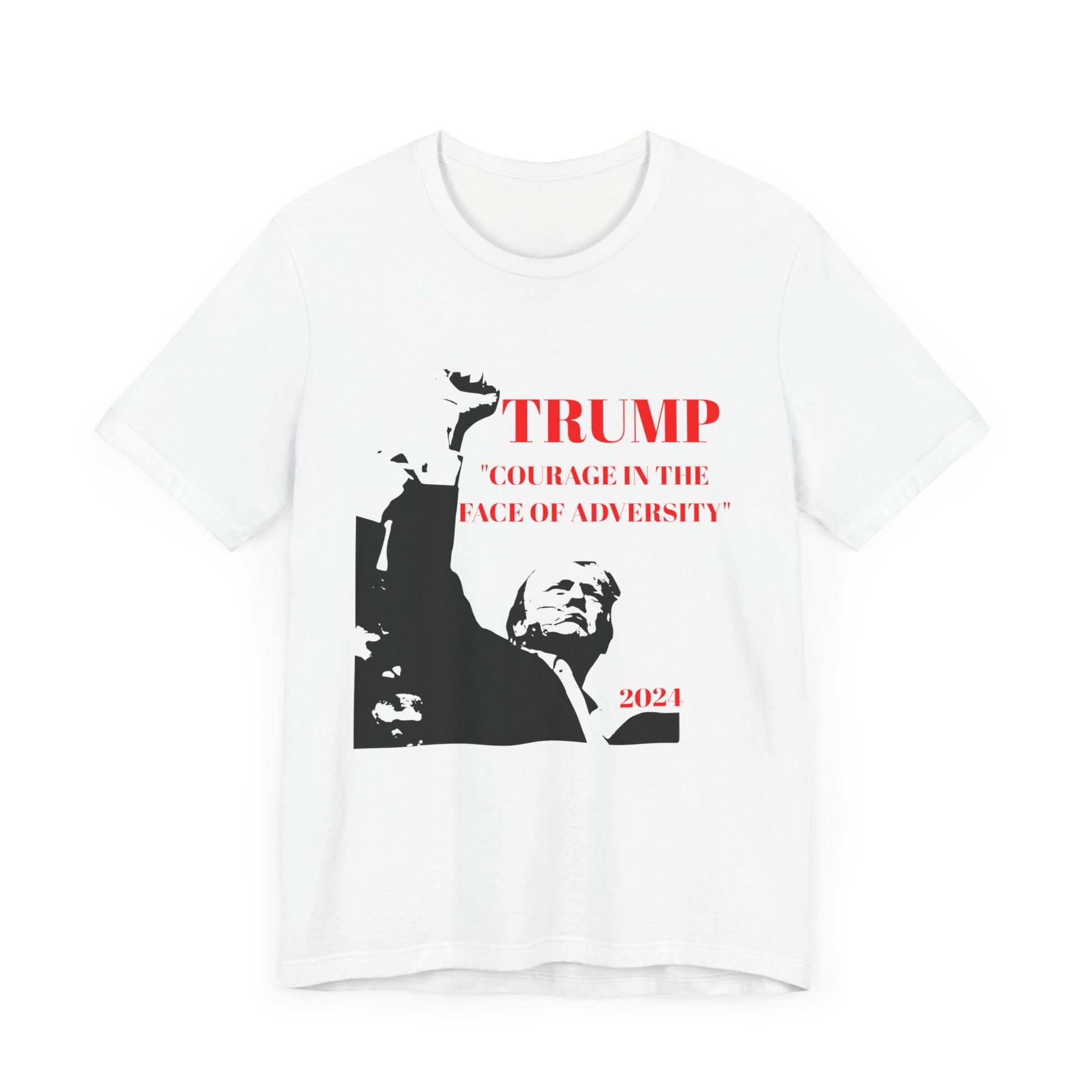 Printify T-Shirt Trump 2024...Courage in the face of Adversity