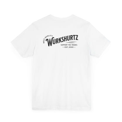 Printify T-Shirt White / S Wurkshurtz